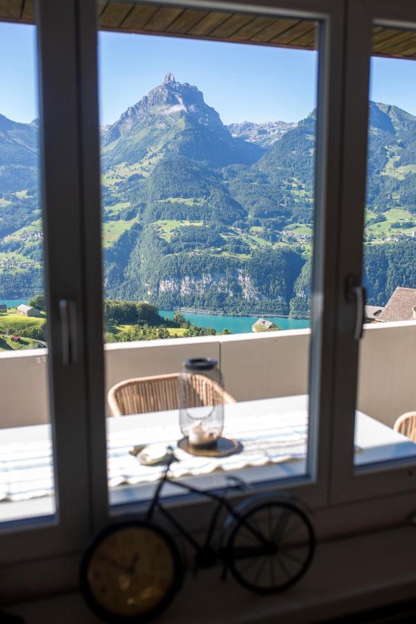 Traumhafte Sonnenresidenz Mit Berg- Und Seeblick Amden Buitenkant foto